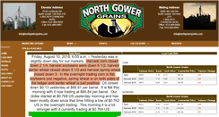 Desktop Screenshot of northgowergrains.com